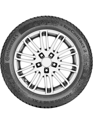 фото протектора и шины IceContact 2 Шина Continental IceContact 2 205/60 R16 96T