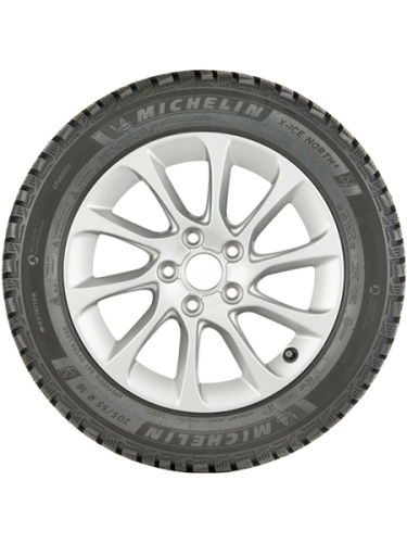 фото протектора и шины X-Ice North 4 Шина Michelin X-Ice North 4 225/40 R19 93H